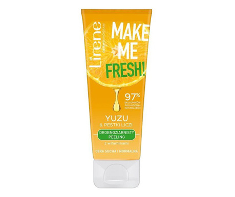 LIRENE MAKE ME - Scrub facial Make Me, Litchii si Yuzu, 75ml