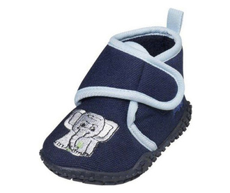 Gyermek papucs, Playshoes, Elefant, sötétkék, 28-29