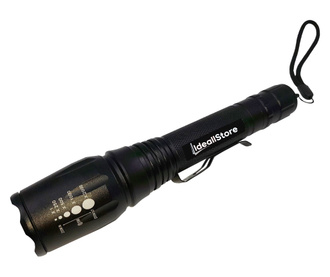 IdeallStore® LED фенерче, Tracking Friend, 3 режима на осветяване, функция за мащабиране, включено зарядно устройство