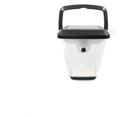 Lampa solara GDPLUS pentru gradina cu senzor de miscare 30W GD-2204-B