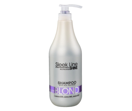 SLEEK LINE - Sampon VIOLET BLOND - contine pigment neutralizant violet, 1000ml