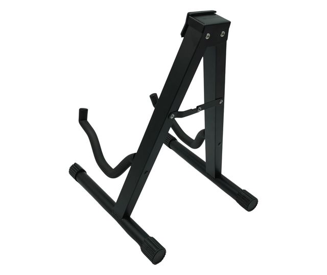IdeallStore® klasszikus gitár, 95 cm, fa, Classic, fekete, állvánnyal