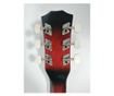 IdeallStore® klasszikus gitár, 95 cm, fa, Cutaway, piros, tokkal