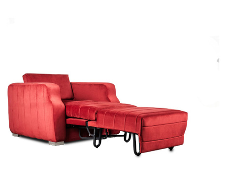 Разтегателен фотьойл Vaya Home, Rubis, червен