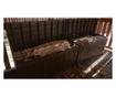 Lada depozitare de gradina, model lemn maro, 117x45x57.5 cm, Keter