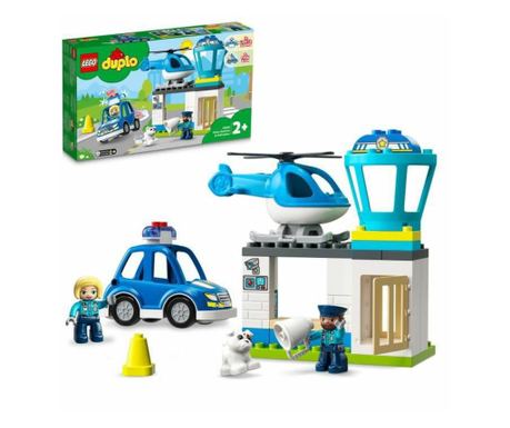 Playset Lego 10959 DUPLO Police Station & Police Helicopter (40 Части)