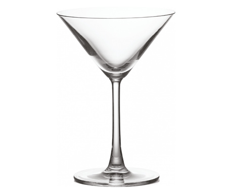 OCEAN SIP Set 6 pahare martini, 235ml, sticla, Martini