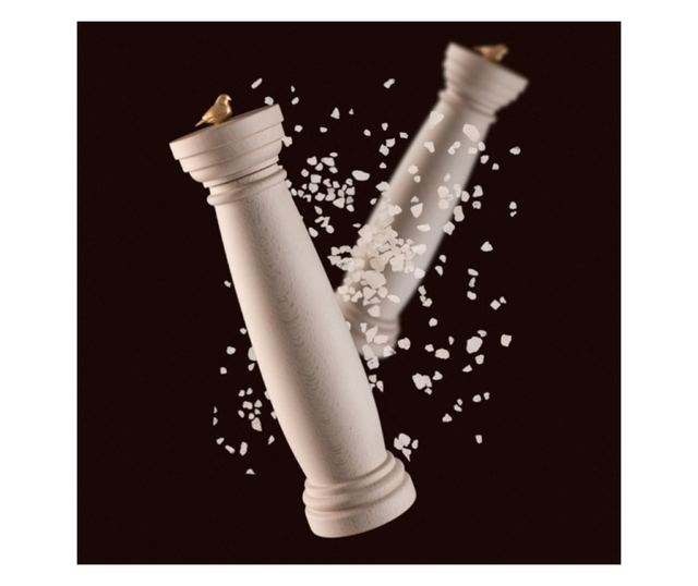 Мелничка за подправки, Icon Column White от Itamar Harari, 22.5 см