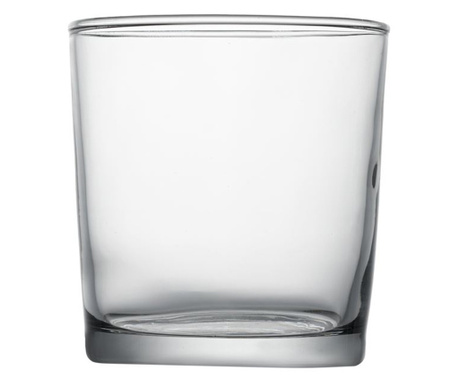 Стъклена чаша, Стъкло, 8,5х9 см, 350 мл, Прозрачен