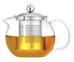 Ceainic cu infuzor, Quasar & Co., recipient pentru ceai/cafea, 1.4 l, transparent