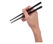 Set Hashi bete traditionale japoneze pentru mancat, Quasar & Co.®, striate, 2 perechi