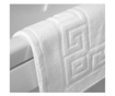 Quasar & Co. Fehér görög bordűrös fürdőlepedő, szett - 12 db,100% Pamut összetételű, 600 g/m2, 70 x 140 cm