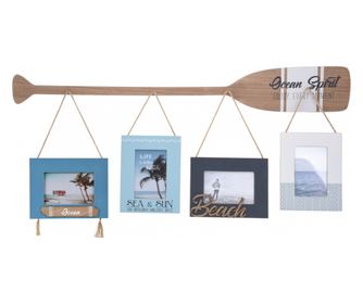 Home&Styling Collection 4 db fotótartó, MDF, 39x41x2,5 cm, több színű