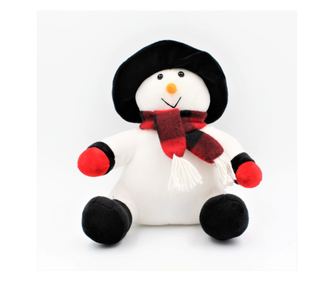 Χνουδωτό παιχνίδι Snowman Soft Toy 10''