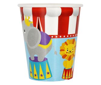 Σετ 8 ποτήρια 260 ml Circus