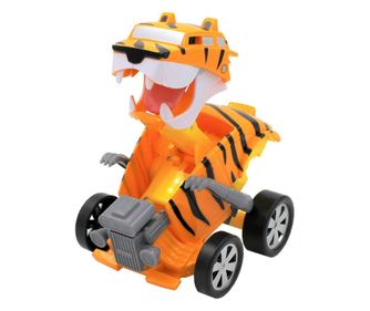 Konvertibilni autić, tip robot Tiger, Deluxbase, žuta boja