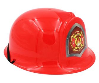 Jucărie interactivă cască pompier culoare roșu