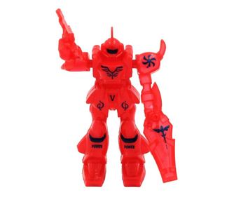 Figurină roboțel de jucărie roșu