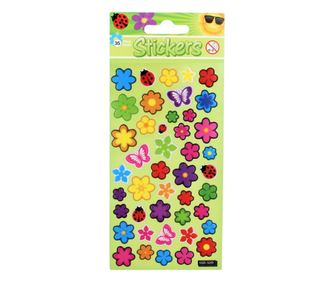 Σετ αυτοκόλλητα Flower Joy 44 τεμάχια