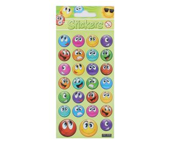 Set stickere Funny Faces