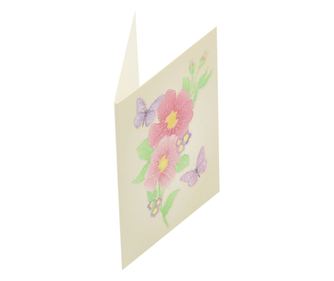 Μίνι κάρτα ευχετήριων Graceful Flowers