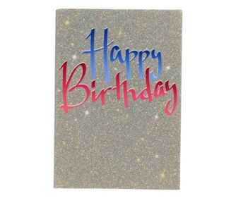 Μίνι κάρτα ευχετήρια Glistening B-day