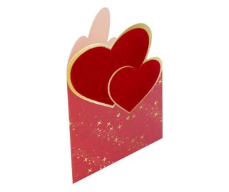 Μίνι κάρτα Double Hearts
