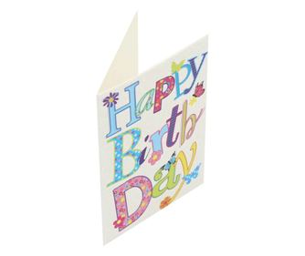 Μίνι κάρτα Pretty Birthday