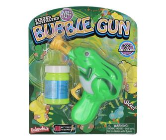 Пистолет за сапунени мехури Bubble Gun жаба