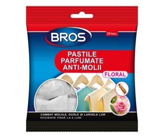 Bros Molii Bile Parfumate 20 buc Floral