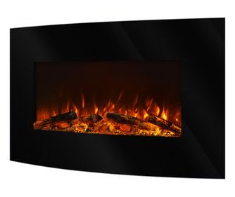 Art Flame Santorini elektromos fali kandalló, 1500 W
