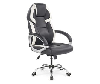 BARTON gaming stolica crno-bijela