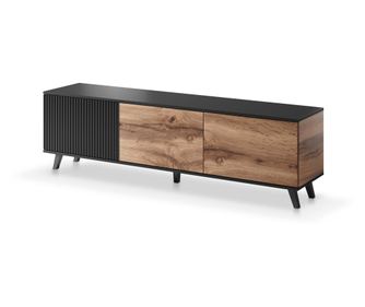 RANDOM RTV-2 TV komoda 180 cm Wotan hrast/crni