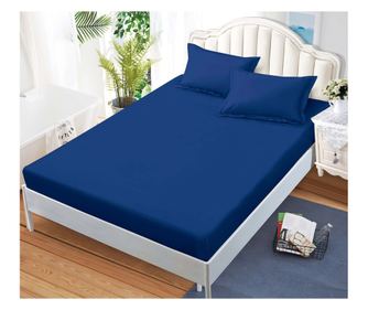 SET CEARCEAF DE PAT CU ELASTIC CU 2 FETE DE PERNA, UNI, G-173  180x200