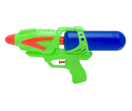 Детски пистолет, Воден, Пластмаса, 32х5х16 см, 3+ години, Зелен/Син