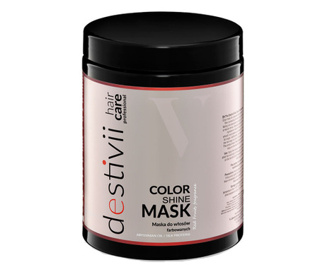 DESTIVII - Masca de par pentru par vopsit, Color Shine, 1000ml