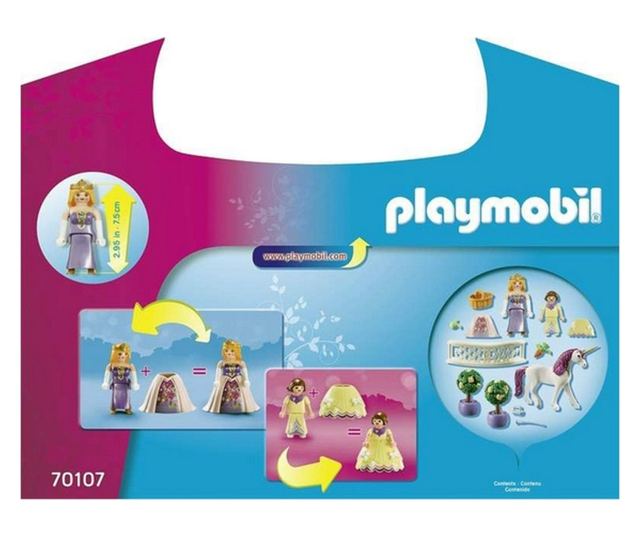 PLAYMOBIL Princess 70454 Vestidor con bañera, A Partir de 4 años : Playmobil