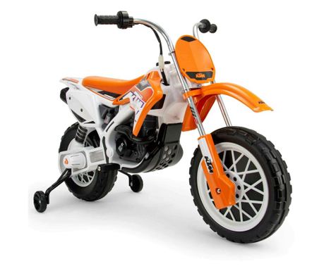 Детски електрически скутер Injusa Cross KTM SX Оранжев 12 V