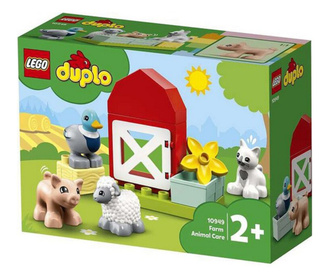 Playset Duplo Farm Animal Care Lego 10949 + 2 години (11 pcs)
