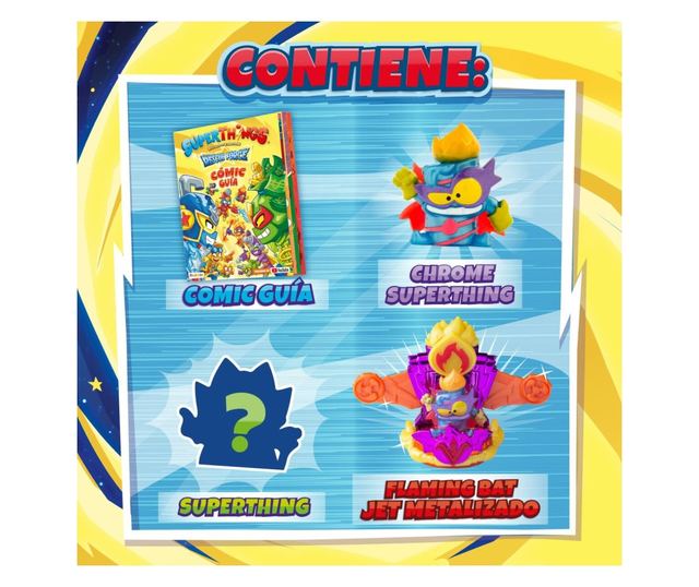 Magic Box SUPERTHINGS Serie Rescue Force - Starter Pack, Revista Que Incluye un Cómic Guía con