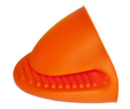 Manusa din silicon pentru bucatarie KingHoff, dimensiune 8.5 cm, portocaliu