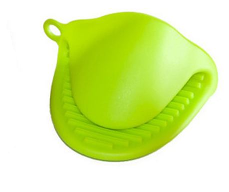 Manusa din silicon pentru bucatarie KingHoff, dimensiune 8.5 cm, verde