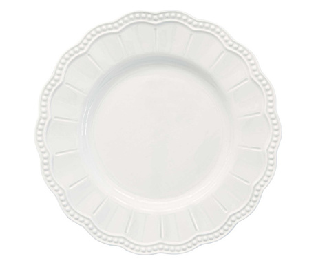Elite White prémium fehér porcelán desszertes tányér