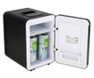 Хладилник мини Adler AD 8084, 12V/220V, 32-42 W, 4 L, Отопление/Охлаждане, Черен