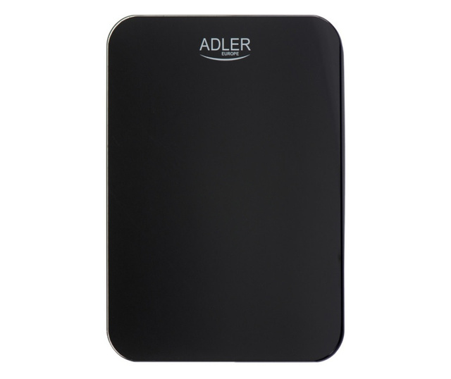 Кухненска везна с USB Adler AD 3167B, 10 кг, IPX5, g, lb:oz, ml, Черен