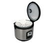 Уред за варене на ориз Mesko MS 6411, 1000 W, 1.5l, Поддържане на топлината, Инокс/Черен