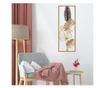 Decoratiune de perete Metal Nazo, Multicolor, 90x5x32 cm