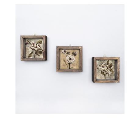 Tablou decorativ pictura MDF inramata (3 bucati) UKZM002 