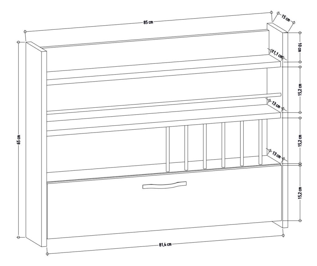 Polcok és tárolódobozok (Háztartási cikkek/Rendszerezés és tárolás/Polcok és tárolódobozok) - 4