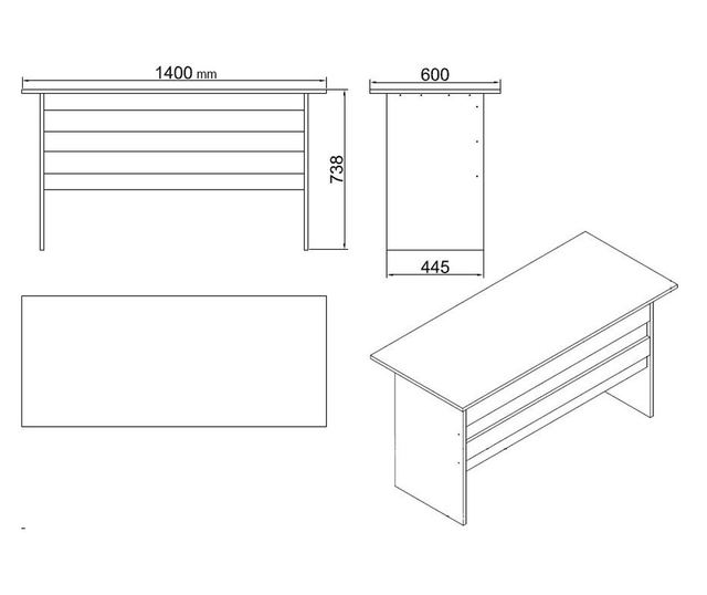Set de mobilier de birou